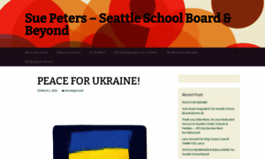 Suepeters4schoolboard.org thumbnail