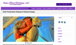 Sugarbeachweddings.com thumbnail