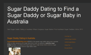 Sugardaddyaustraliadating.com.au thumbnail