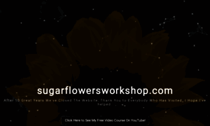 Sugarflowersworkshop.com thumbnail