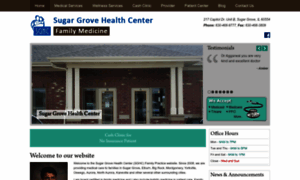 Sugargrovehealthcenter.com thumbnail