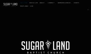 Sugarlandbaptist.org thumbnail