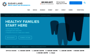 Sugarlanddentalgroup.com thumbnail