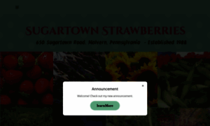 Sugartownstrawberries.com thumbnail
