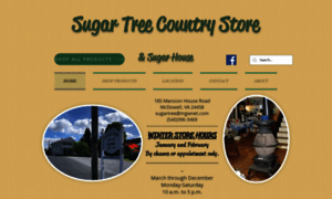 Sugartreecountrystore.com thumbnail