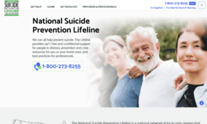 Suicidepreventionlifeline.com thumbnail