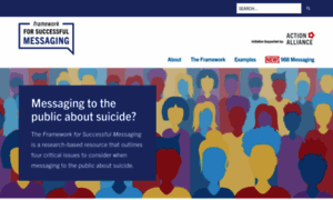 Suicidepreventionmessaging.org thumbnail