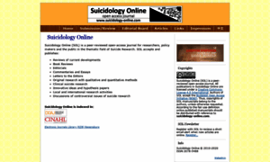 Suicidology-online.com thumbnail