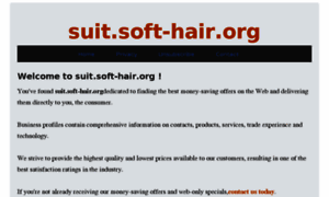 Suit.soft-hair.org thumbnail