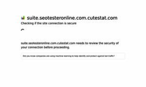 Suite.seotesteronline.com.cutestat.com thumbnail