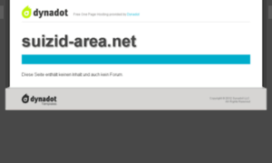 Suizid-area.net thumbnail