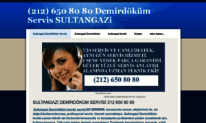 Sultangazidemirdokumservisi.com thumbnail