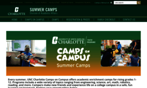 Summercamps.uncc.edu thumbnail