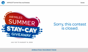 Summergiveaway.airmiles.ca thumbnail