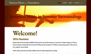 Summermusicfromgreensboro.net thumbnail