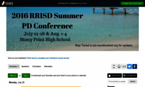Summerpdconference2016.sched.org thumbnail