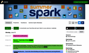 Summerspark2015.sched.org thumbnail