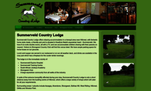 Summerveldcountrylodge.co.za thumbnail