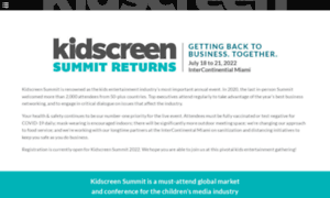 Summit.kidscreen.com thumbnail