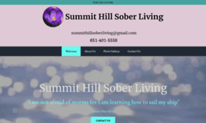Summithillsoberliving.com thumbnail