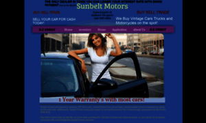 Sunbeltmotors.org thumbnail