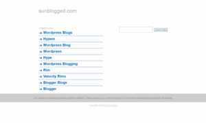 Sunblogged.com thumbnail