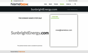 Sunbrightenergy.com thumbnail