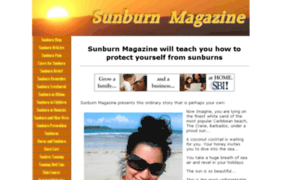 Sunburn-magazine.com thumbnail