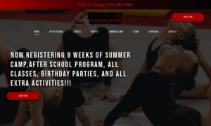 Sunburstgymnasticsacademy.com thumbnail