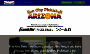 Suncitypickleballclub.org thumbnail