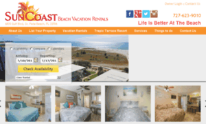 Suncoastbeachvacationrentals.com thumbnail