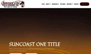 Suncoastone.com thumbnail