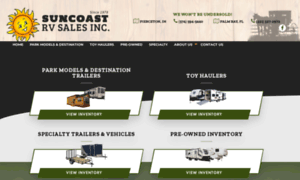 Suncoastrvtrailersales.com thumbnail