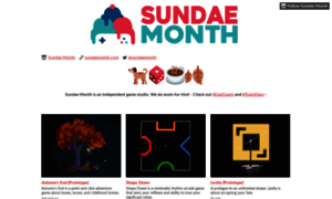 Sundaemonth.itch.io thumbnail