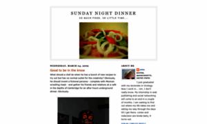 Sunday-night-dinner.blogspot.com thumbnail
