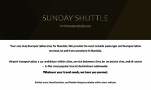 Sundayshuttle.com thumbnail