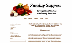 Sundaysuppers.org thumbnail