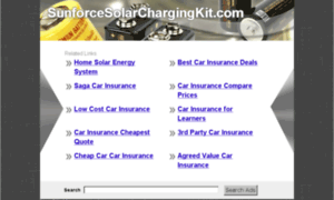 Sunforcesolarchargingkit.com thumbnail