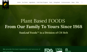 Sunleaffoods.com thumbnail