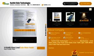 Sunlinksolar.in thumbnail