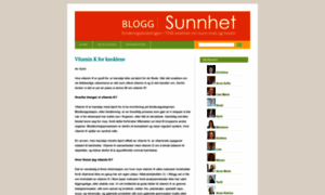Sunnhet.wordpress.com thumbnail