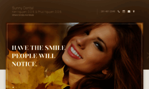 Sunnydentalhouston.com thumbnail