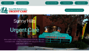 Sunnyhillsurgentcare.com thumbnail