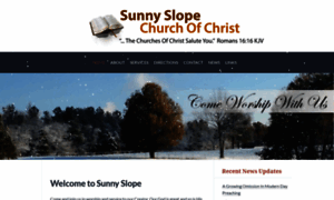 Sunnyslopechurchofchrist.org thumbnail