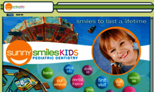 Sunnysmileskids.mydentalvisit.com thumbnail