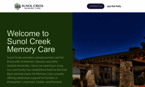 Sunolcreekmemorycare.com thumbnail