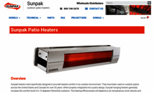 Sunpak-patio-heaters.com thumbnail