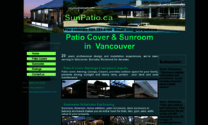 Sunpatio.ca thumbnail