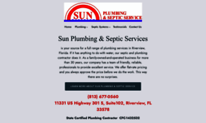 Sunplumbing-septic.com thumbnail