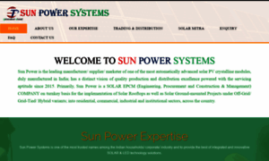 Sunpowersystems.in thumbnail